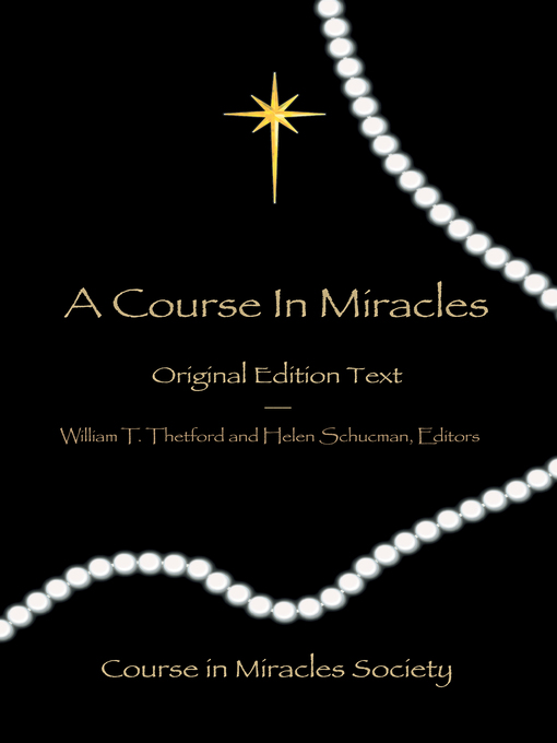 Title details for A Course in Miracles by Helen Schucman - Wait list